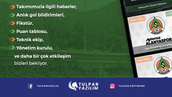 Alanyaspor Web ve Mobil Uygulaması